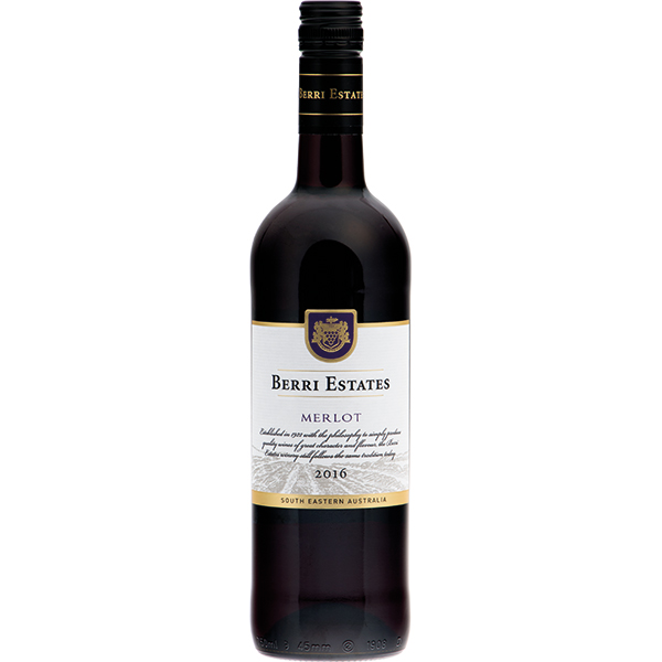 BERRI ESTATES MERLOT 75x6